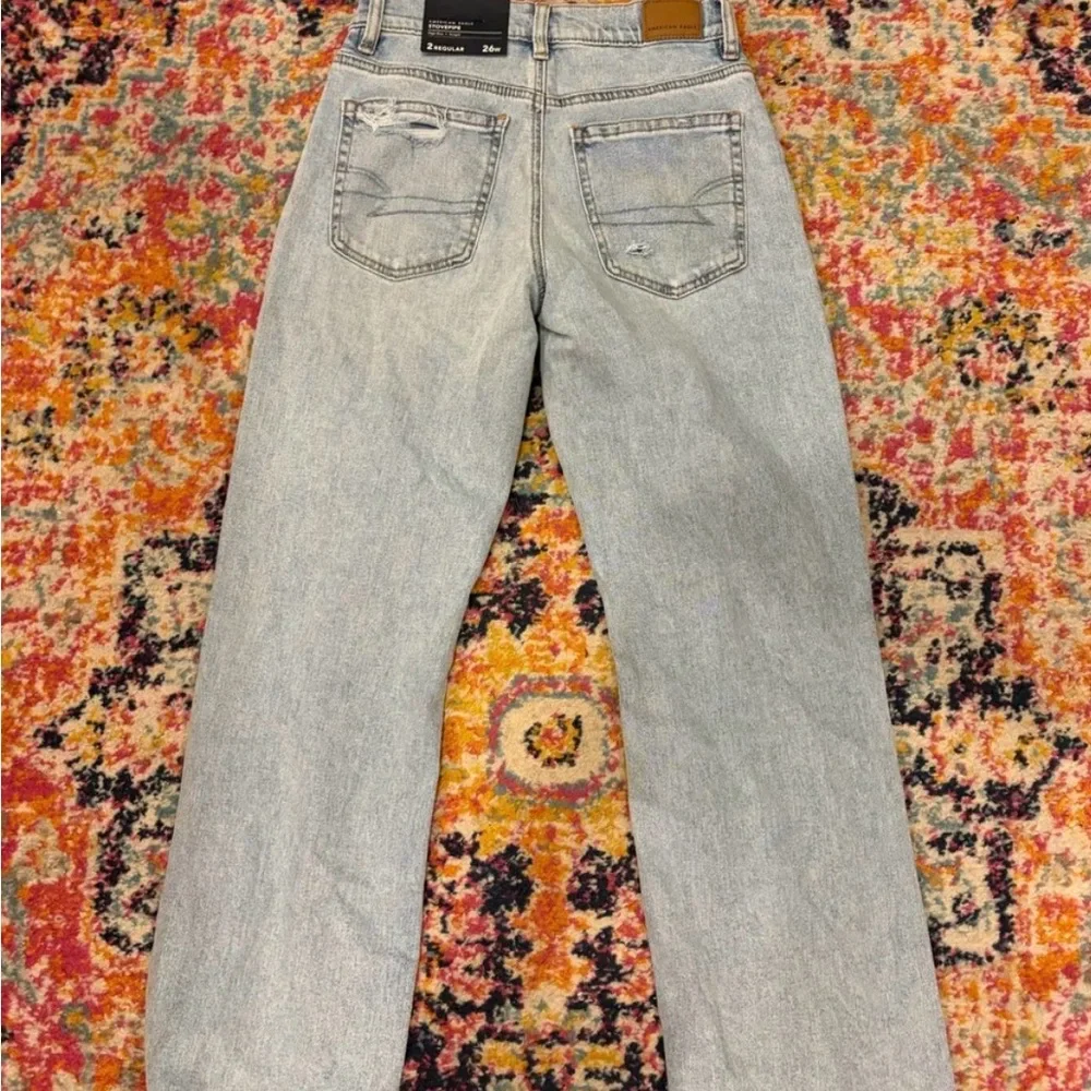 american eagle high rise strigid jeans new with tags - Picture 2 of 5